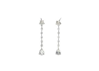 Rhodium Plated | Fashion Earrings